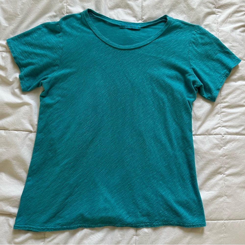 Cut Loose Teal Short Sleeve Tee